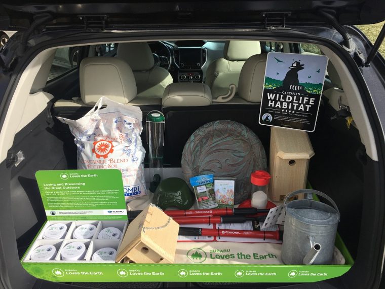 Subaru Loves the Earth Trunk Tray