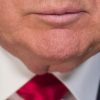 This is Donald's Trump face pouch. It's super gross