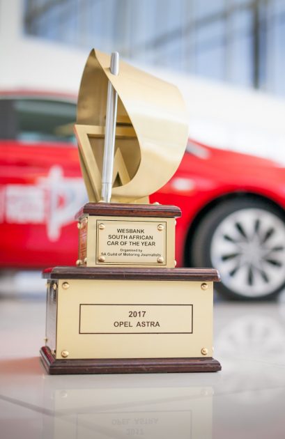 Opel Astra Wesbank South African Guild of Motoring Journalists’ 2017 Car of the Year