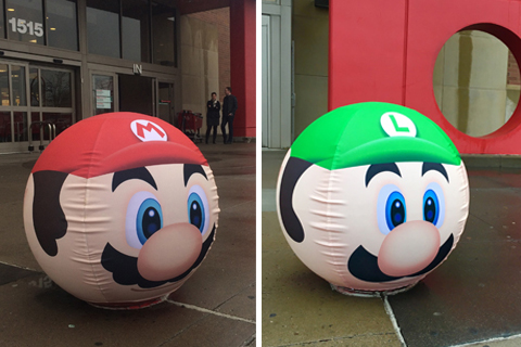 mario kart 8 deluxe target bollards