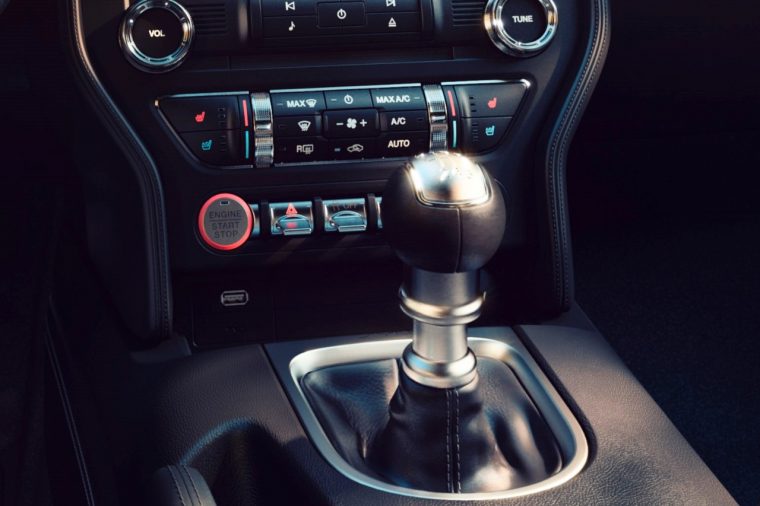 2018 Ford Mustang Start Button