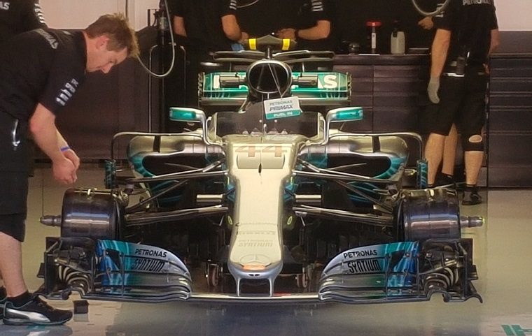 2017 Mercedes-AMG W08 F1 Car