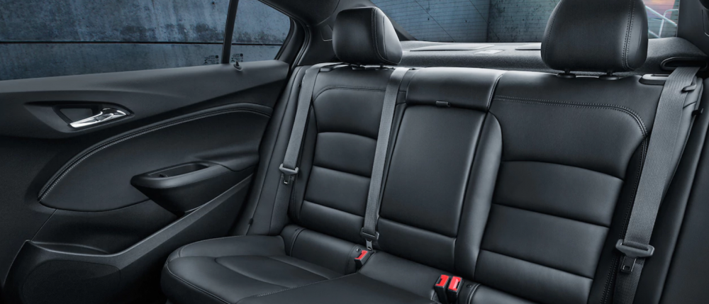 Rear bench seat of the 2017 Chevrolet Cruze