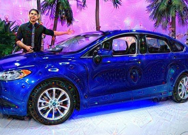 Deep Dream Ford Fusion SE Price is Right