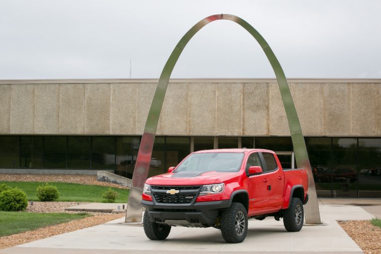 2017 Chevy Colorado ZR2 off-road pickup truck built at the Wentzville Assembly Plant in Missouri