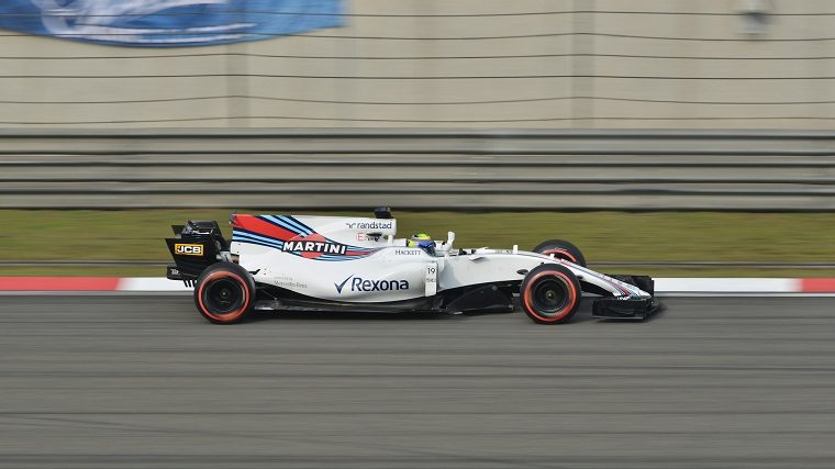 Felipe Massa in the Williams FW40