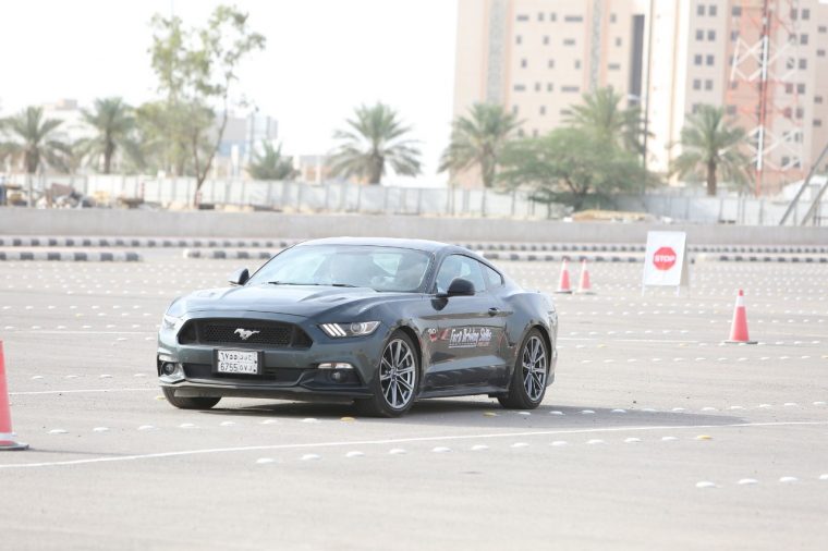 Ford Driving Skills for Life Saudi Arabia Mustang