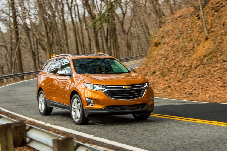 The all-new redesigned 2018 Chevy Equinox crossover SUV