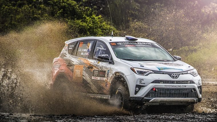 Toyota RAV4 at 2017 Olympus Rally