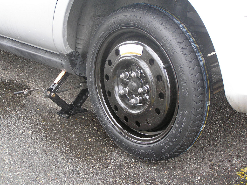 Why Is A Car s Spare Tire Smaller Than A Normal Tire The News Wheel