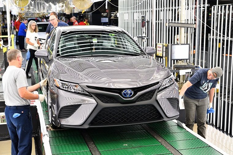 2018 Toyota Camry Assembly Line