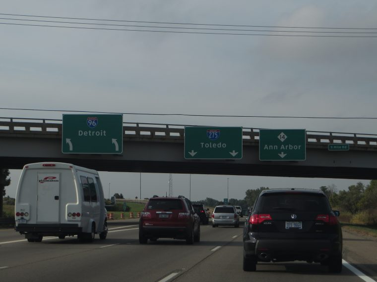 Michigan Junction of I-96 and I-275