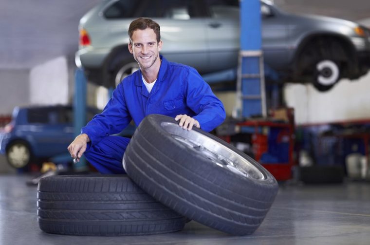 Colorful Tires Plain Black