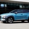 Hyundai Kona compact SUV new crossover vehicle model photos side body