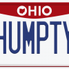 TNW Funny hilarious vanity license plate messages HUMPTY