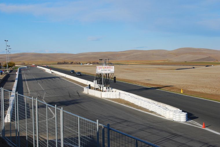 Thunderhill Raceway Park biggest road track in America size stats