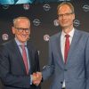 Dr. Karl-Thomas Neumann and New Opel CEO Michael Lohscheller