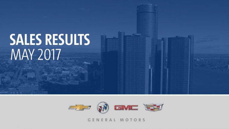 General Motors May 2017 sales