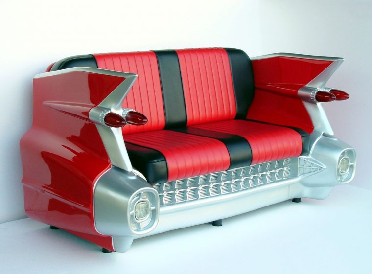 Bringing Cars Inside Through Upcycled Auto Part Furniture