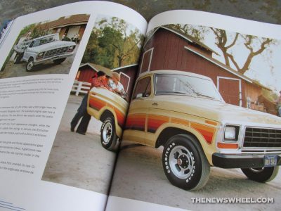 Ford Tough 100 Years of Ford Trucks book review Patrick Foster automotive vehicle car history Motorbooks pages