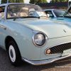 1991 Nissan Figaro retro compact car rare classic car convertible spotlight pictures (3)