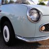 1991 Nissan Figaro retro compact car rare classic car convertible spotlight pictures (4)