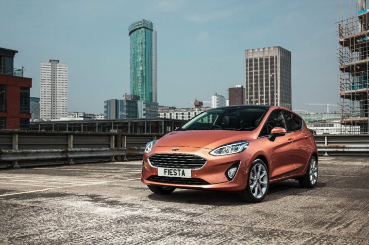 New Ford Fiesta port of Dover