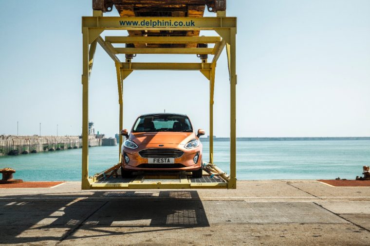 New Ford Fiesta port of Dover