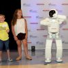 ASIMO with patients from Nationwide Children's Hospital in Columbus, Ohio