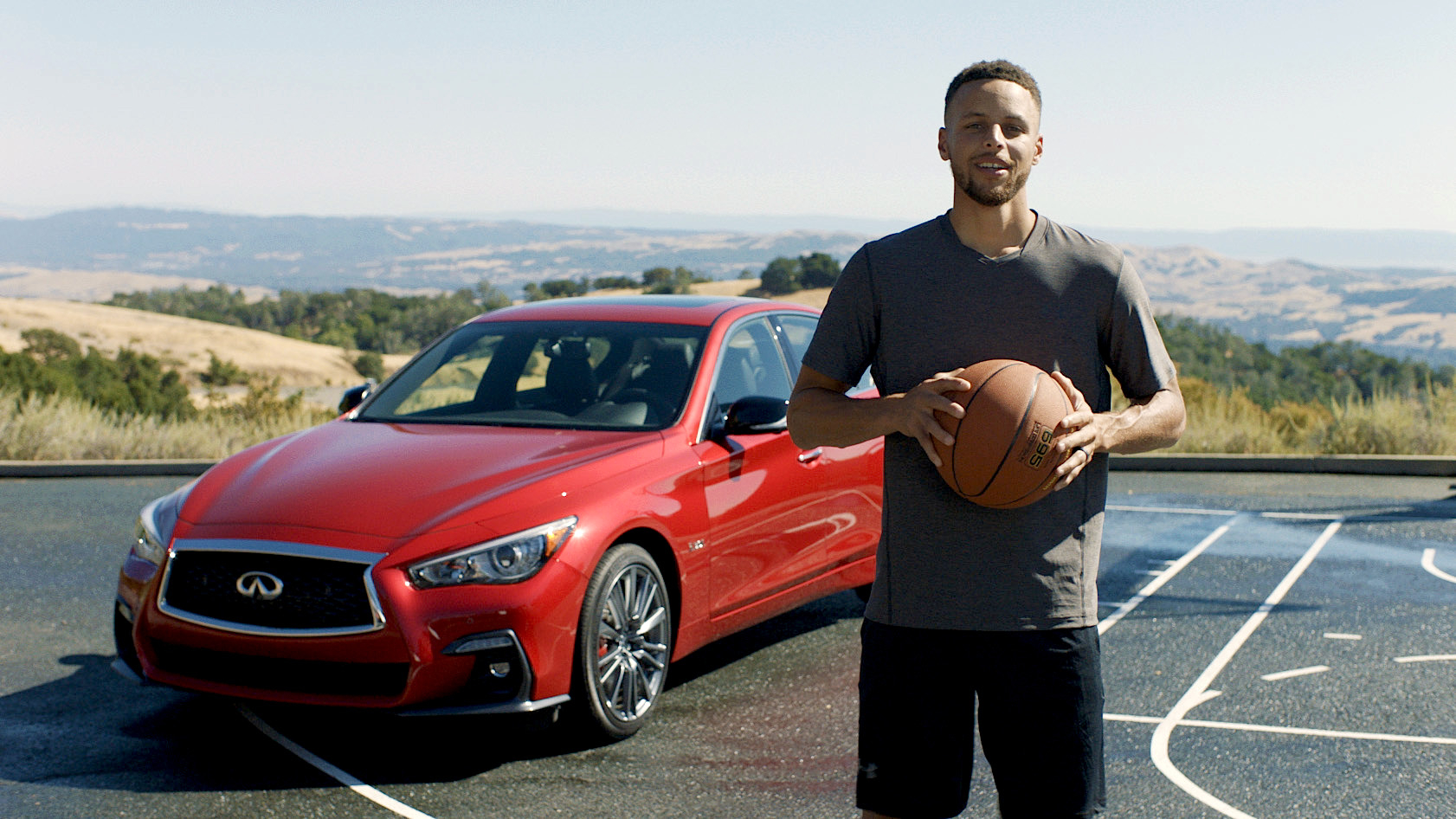 2018 INFINITI Q50 and Stephen Curry announce global partnership