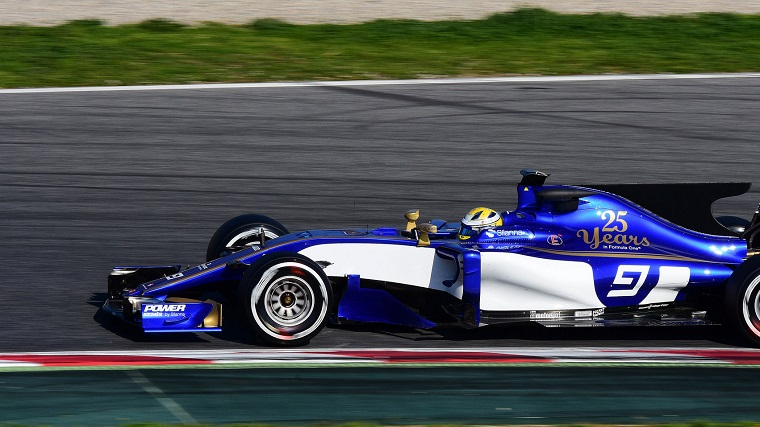 Marcus Ericsson in the Sauber C36