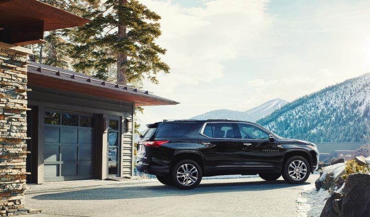 The 2018 Chevy Traverse High Country trim