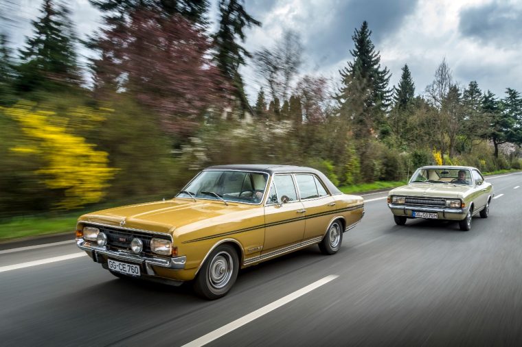 The Commodore A sedan (foreground) and Commodore A coupe will be participating in this year's Silvretta Classic