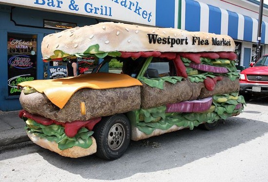 Westport Flea Market Burger Truck