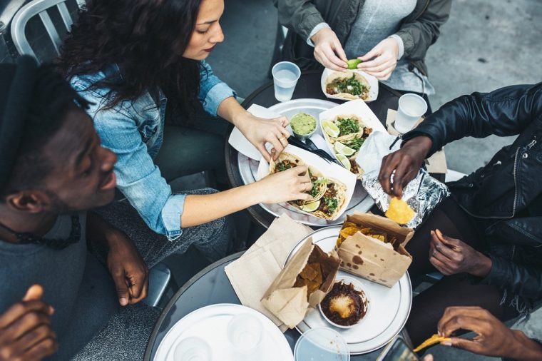 buddies and food