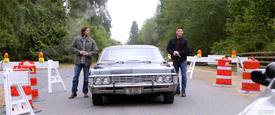 Supernatural Sam and Dean GIF