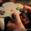 video game controller Nintendo 64 retro console