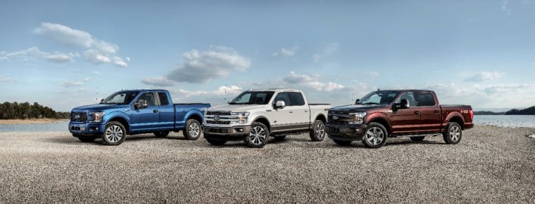 2018 Ford F-150 lineup