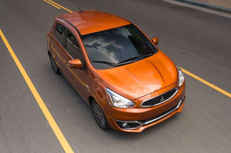 2018 Mitsubishi Mirage exterior