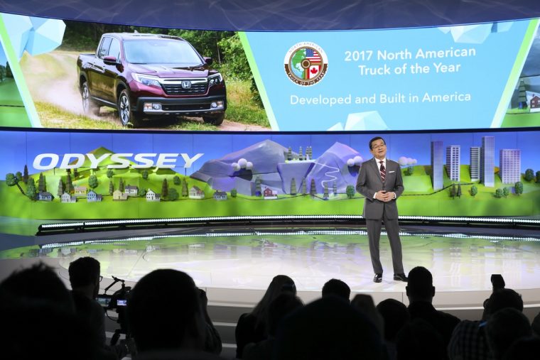 Takahiro Hachigo 2018 Honda Odyssey NAIAS