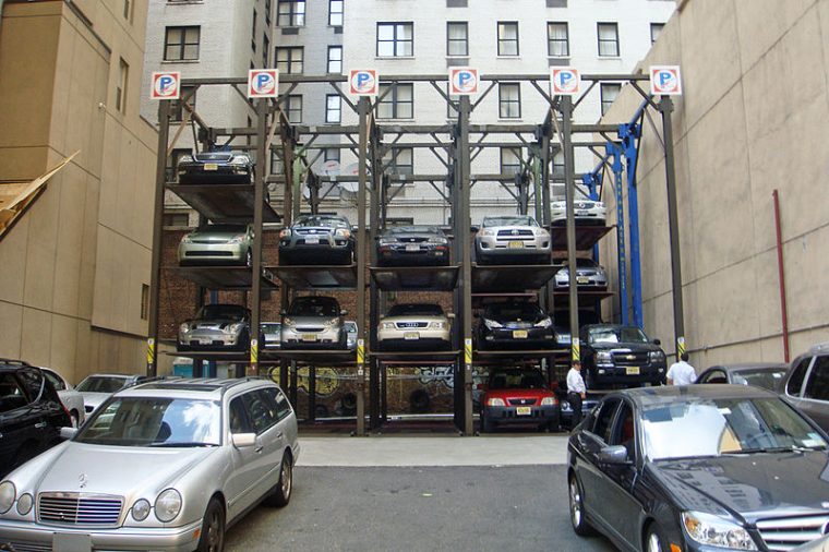 Stacked Parking - NYC