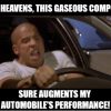 Fast and Furious Nitrous NOS explained vin diesel driving car engine motor fuel