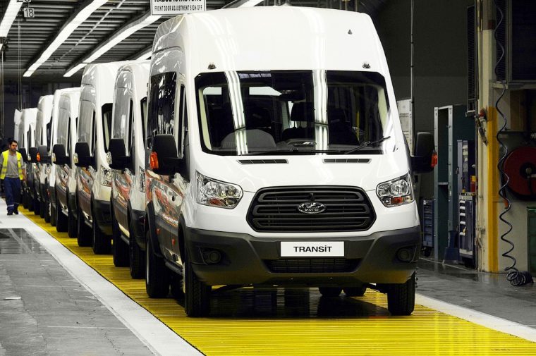 Ford Transit built in Kocaeli