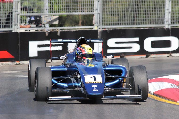 Jordan Lloyd in Formula 4