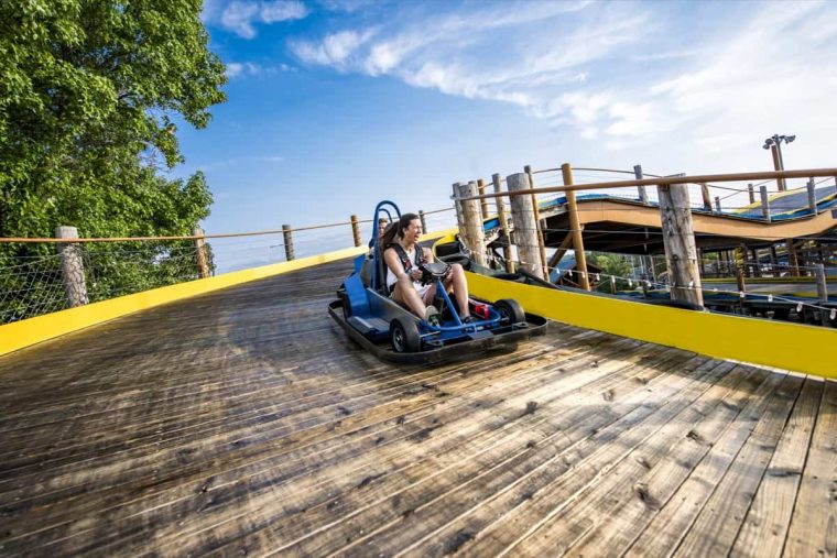 Wild Woody go kart track Branson Missouri