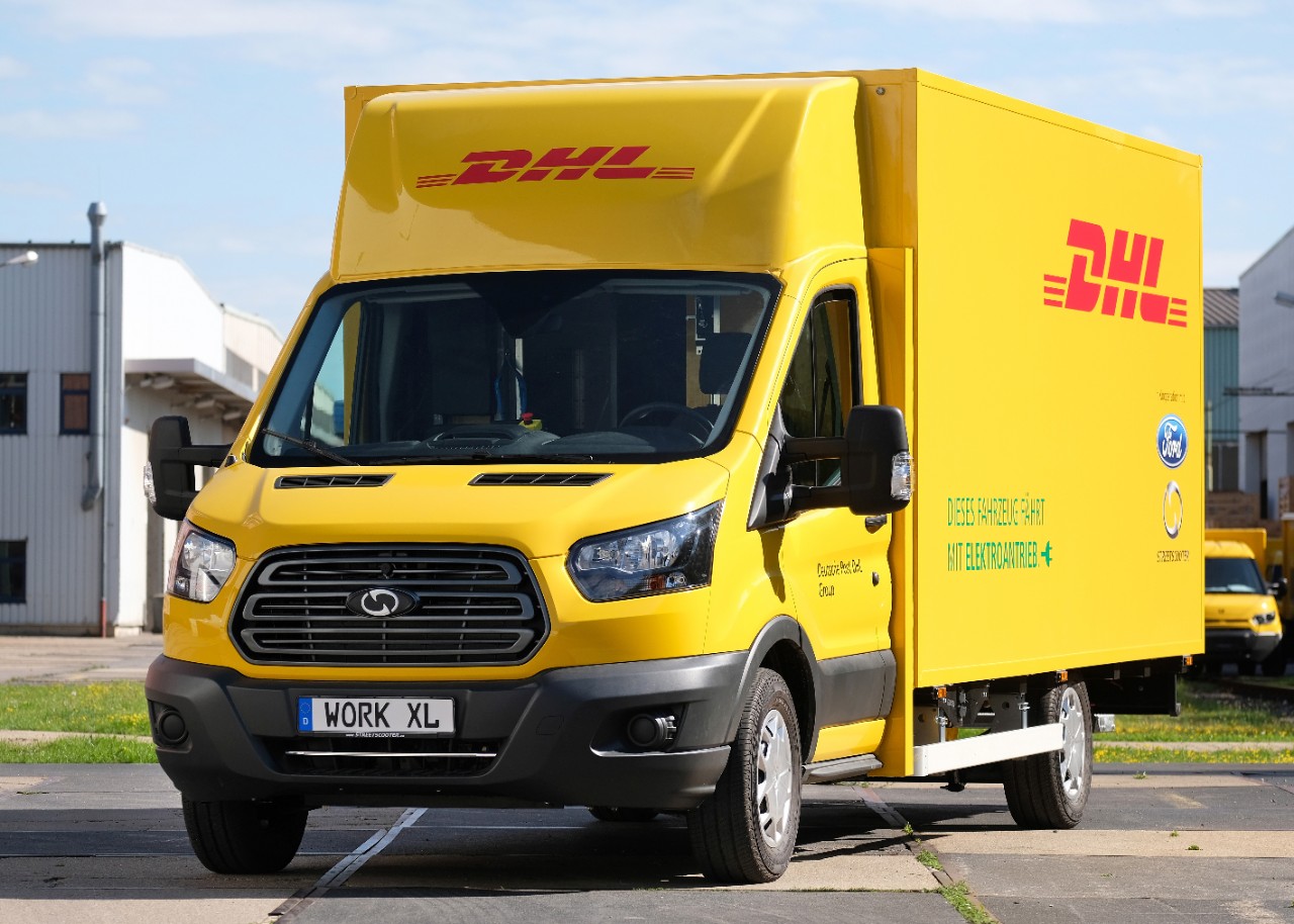 Ford, Deutsche Post DHL Group Unveil StreetScooter WORK XL eVan The