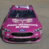 Danica Patrick Debuts No. 10 Ford Warriors in Pink Fusion, Driving More  Good Days for Breast Cancer Awareness