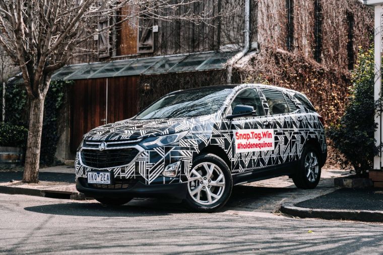 2018 Holden Equinox Art Car