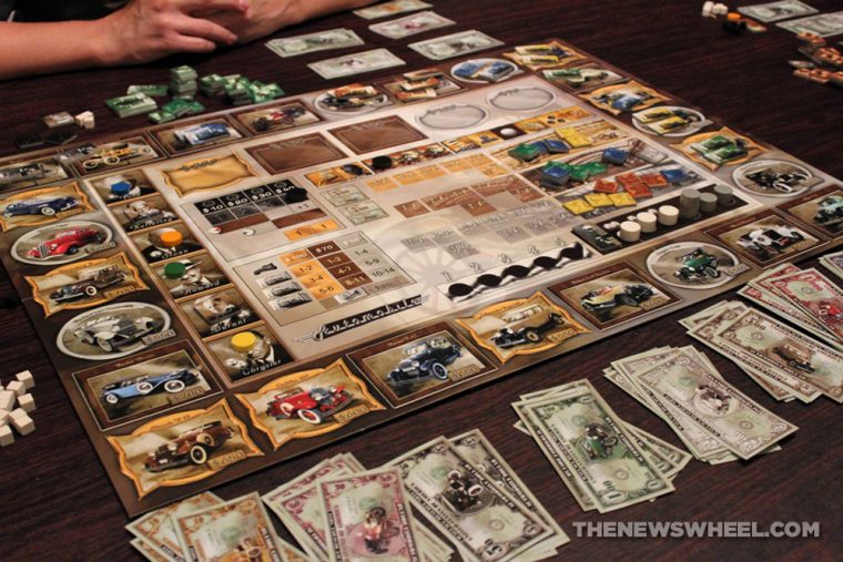 Review of Mayfair Games' Automobile: A Historical Manufacturing Simulation  by Martin Wallace - The News Wheel