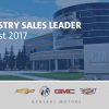 General Motors Industry Leader Sales Results August 2017